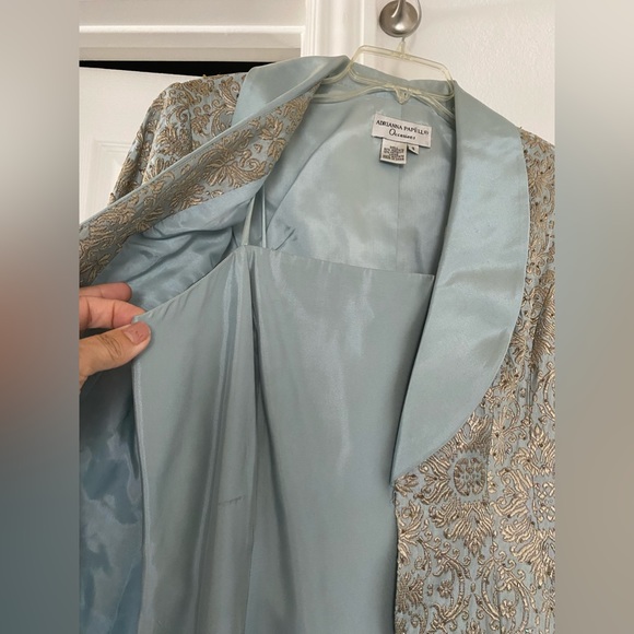 Adrianna Papell Two Piece Wedding Gown - Picture 3 of 4